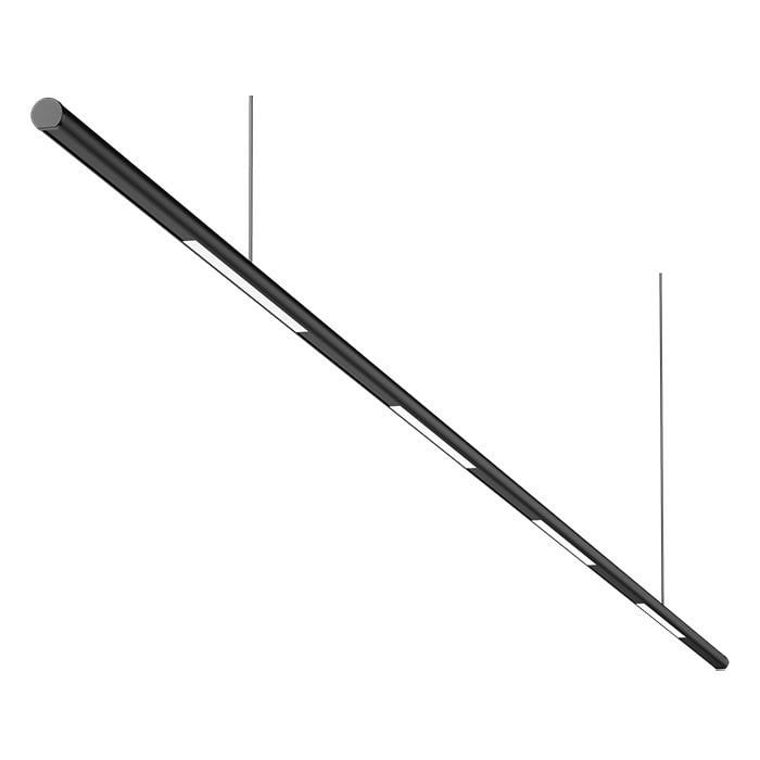 GOYA GY 8012-1 Siyah/Beyaz/Gri Kasa 20 Watt 180 cm Silindirik Lineer Sarkıt Armatür