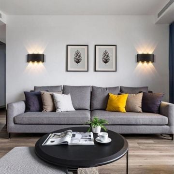 K2 GLOBAL KDA710 6 Watt Çift Yönlü Dış Mekan LED Aplik (ABS Plastik)