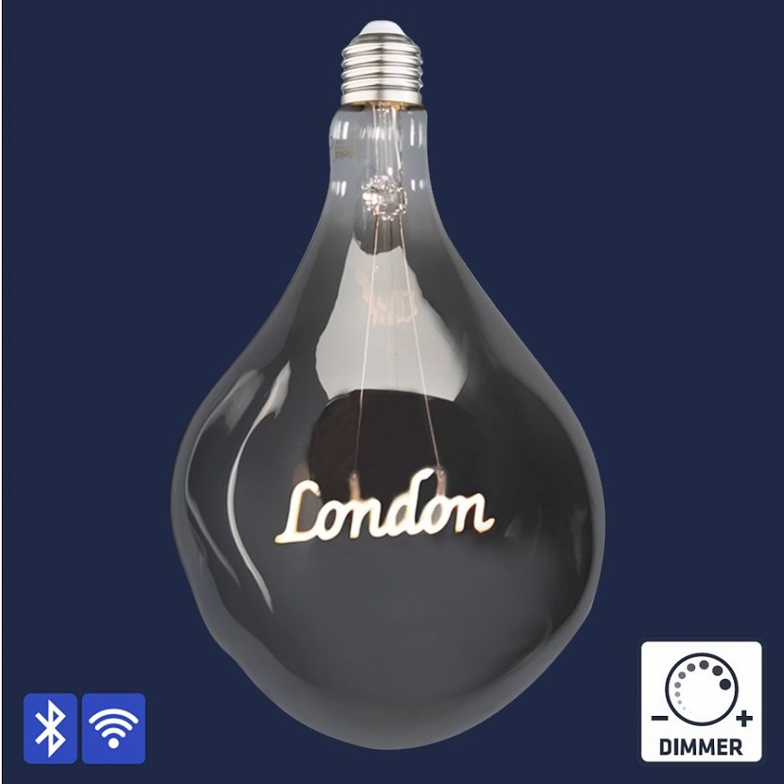 HEKA ERD-1922/2 5 Watt London Dekoratif LED Rustik Ampul - Amber