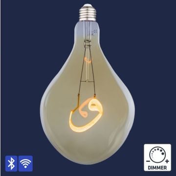 HEKA ERD-2015/8 4 Watt Vav Dekoratif LED Rustik Ampul - Amber