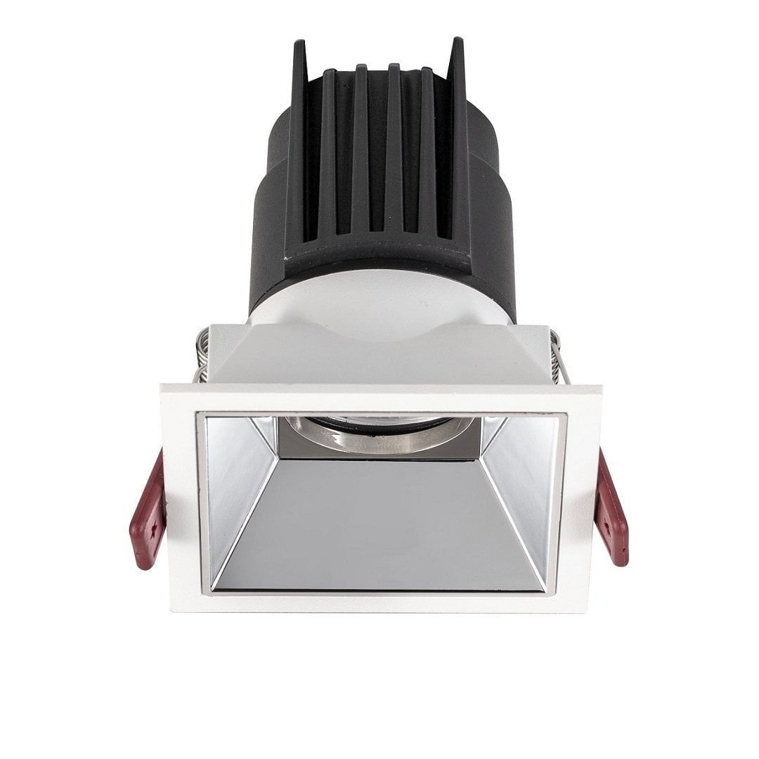 MOLLED MOL4148M 12 Watt Beyaz-Krom Sıva Altı Kare LED Spot (SAMSUNG/OSRAM/PHILIPS LED & EAGLERISE/PHILIPS/LIFUD Driver)