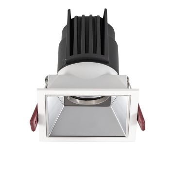 MOLLED MOL4148M 12 Watt Beyaz-Krom Sıva Altı Kare LED Spot (SAMSUNG/OSRAM/PHILIPS LED & EAGLERISE/PHILIPS/LIFUD Driver)