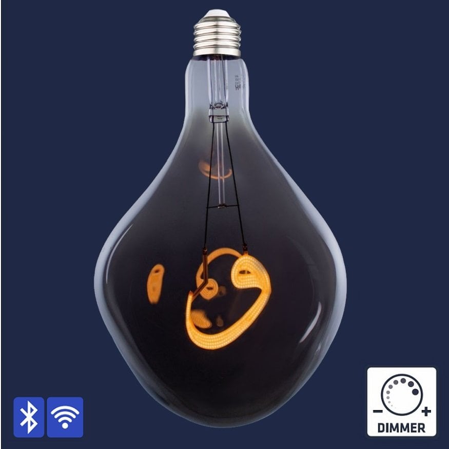 HEKA ERD-2019/3 4 Watt Vav Dekoratif LED Rustik Ampul - Amber