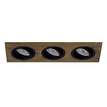 goldX ZE848-PE Prinç Eskitme Üçlü Spot Kasası