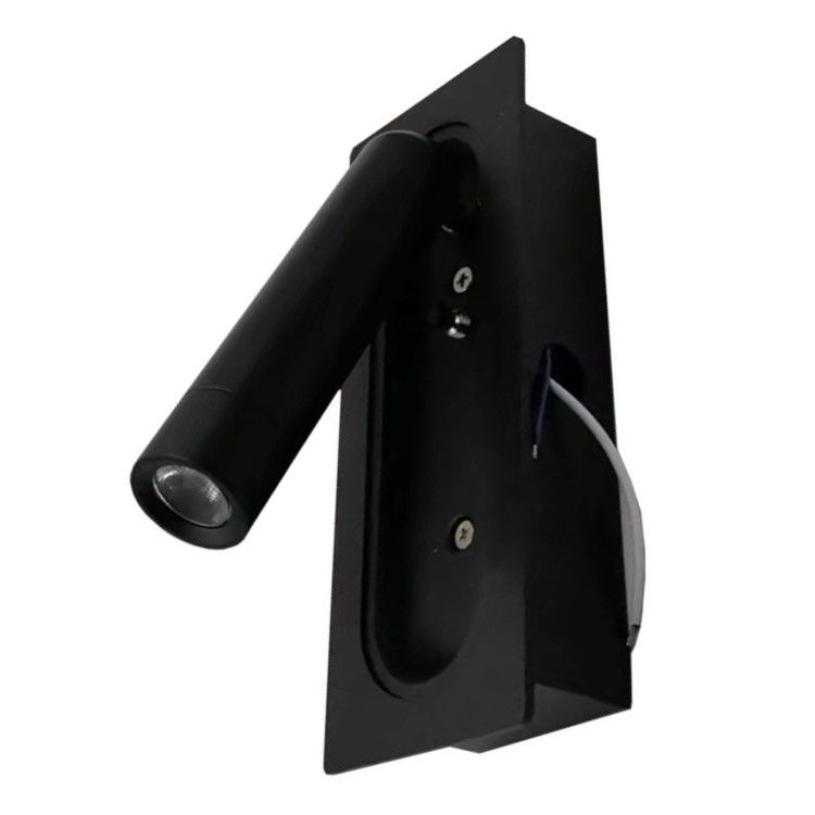 K2 GLOBAL KSL175 12 Watt Siyah Yatak Başı LED Aplik