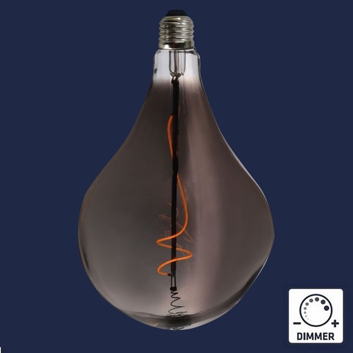 HEKA ERD-73 4 Watt Dekoratif LED Rustik Ampul - Amber