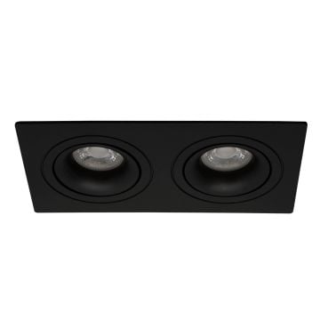 goldX ZE771-BK 2x12 Watt 2x12 Watt Siyah Sıva Altı İkili LED Spot (SAMSUNG LED & EAGLERISE Driver)