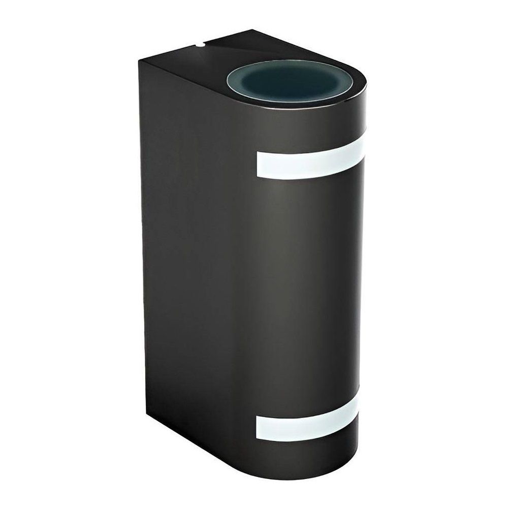 YCL YDB 2050A Antrasit Çift Yönlü Dış Mekan Aplik - Metal Gövde - GU10 Duylu - IP65