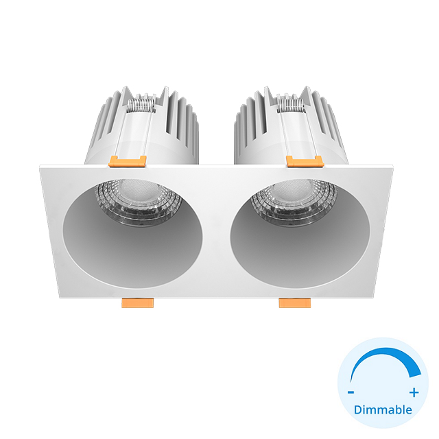 GOYA GY 1732-14-B 2x14 Watt Beyaz Sıva Altı Dimli LED Spot