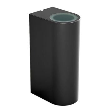 YCL YDB 2001A Antrasit Çift Yönlü Dış Mekan Aplik - Metal Gövde - GU10 Duylu - IP65