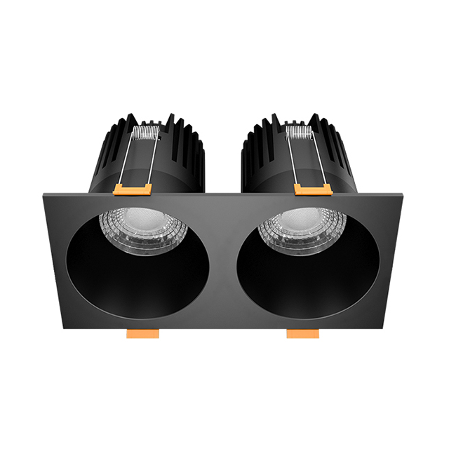 GOYA GY 1732-14 2x14 Watt Siyah Sıva Altı İkili LED Spot