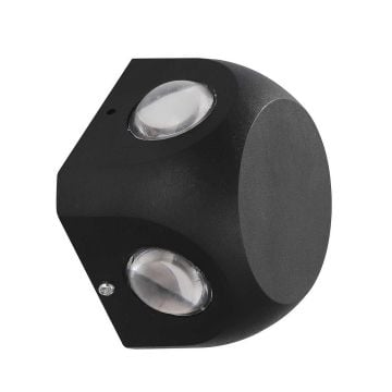 YCL YDM 0100 8 Watt 4 Yönlü Dış Mekan LED Aplik - Gün Işığı (3200K) - IP65