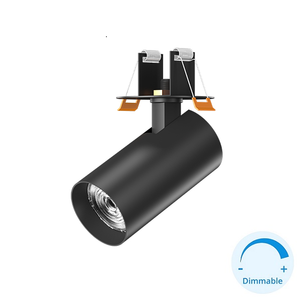 GOYA GY 3644 SAR 14 Watt Siyah/Beyaz Gövde Sıva Altı Hareketli LED Spot (Dimli)