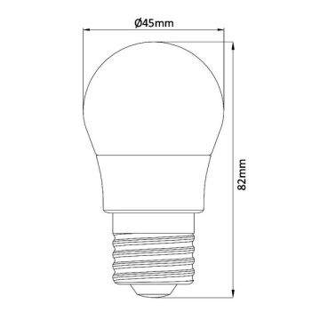 Braytron BA11-00523 5 Watt LED Top Ampul - Gün Işığı (3000K)