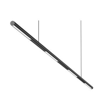 GOYA GY 8011-2 Siyah/Beyaz/Gri Kasa 20 Watt 140 cm Silindirik Lineer Sarkıt Armatür