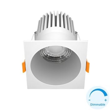 GOYA GY 1731-8-B 8 Watt Beyaz Sıva Altı Kare Dimli LED Spot