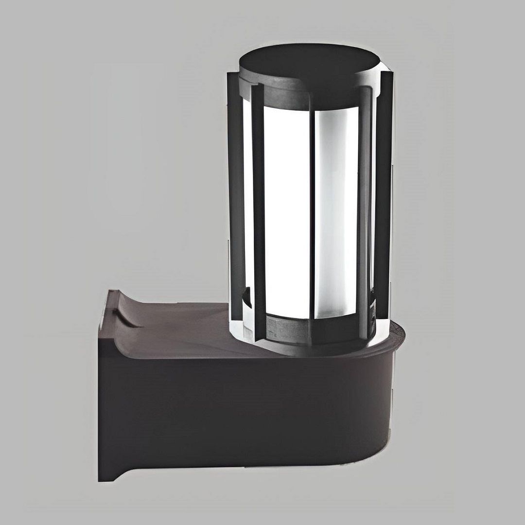 YCL YBH 3032 Siyah Kafesli Dış Mekan Aplik - PC Kasa - E27 Duylu