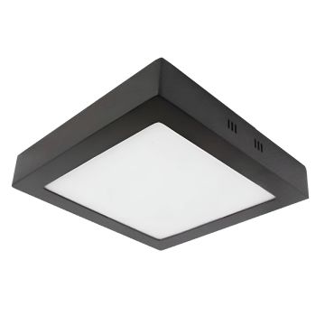 inoled 2782-02 24 Watt Siyah Kasa Sıva Üstü Kare LED Panel - Gün Işığı (3000K)