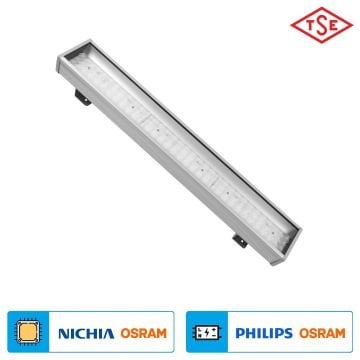 ACK AT45-06013 TSE Sertifikalı 60 Watt LED Yüksek Tavan Armatürü - Ilık Beyaz (4000K) - [OSRAM/NICHIA LED - OSRAM/PHILIPS Driver] - IP65