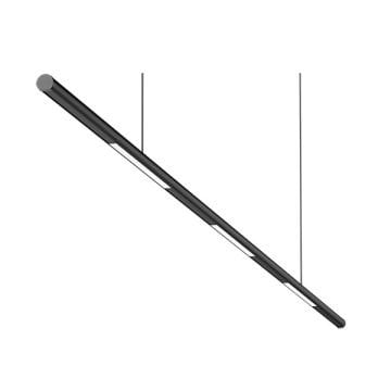 GOYA GY 8011-1 Siyah/Beyaz/Gri Kasa 15 Watt 140 cm Silindirik Lineer Sarkıt Armatür