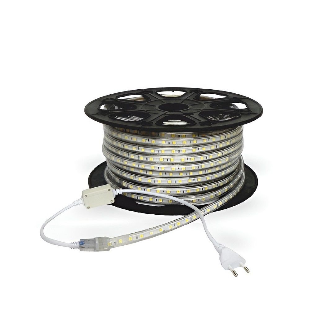 K2 GLOBAL KCL007 220 Volt 3 Çipli Dış Mekan Şerit Led - 14.4 Watt/Metre [100 Metre]