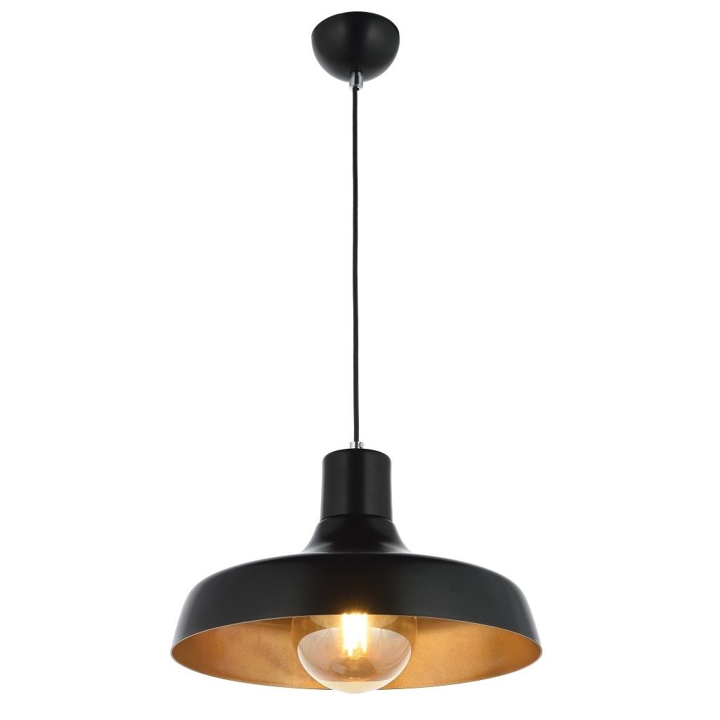 K2 GLOBAL KSL503 Siyah-Gold Retro Avize