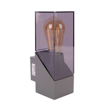 ACK AG36-00522 Camlı Dış Mekan Aplik - Metal - E27 Duylu