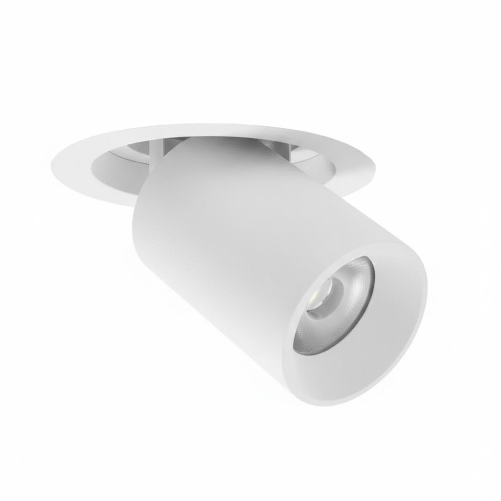 MOLLED MOL5010 8 Watt Beyaz Kasa Hareketli LED Mağaza Spotu (PHILIPS/BRIDGELUX LED & EAGLERISE/LIFUD Driver)