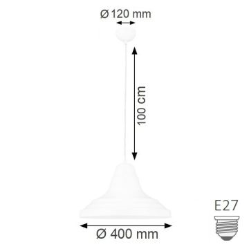 K2 GLOBAL KSL523 Beyaz Retro Avize