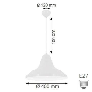K2 GLOBAL KSL522 Siyah-Gold Retro Avize
