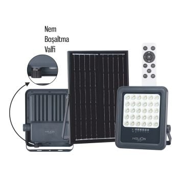 HELIOS HS 3875 200 Watt Solar Proejktör - Beyaz Işık (6500K)