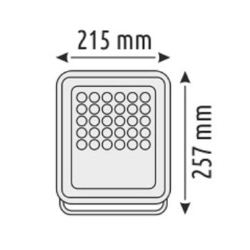 HELIOS HS 3875 200 Watt Solar Proejktör - Beyaz Işık (6500K)
