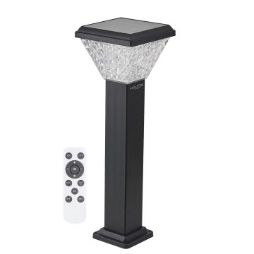 HELIOS HS 4027 100 Watt Solar Bahçe Armatürü - Metal Gövde - 4 Renk Fonksiyonlu (Beyaz + Ilık Beyaz + Gün Işığı + RGB)