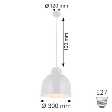 K2 GLOBAL KSL501 Siyah-Gold Retro Avize