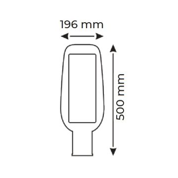 HELIOS HS 3871 100 Watt LED Sokak Armatürü - Beyaz Işık (6500K)