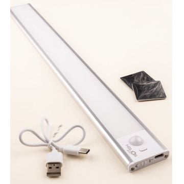 HELIOS HS 2820 10 Watt 40 cm Sensörlü LED Bant Armatür - Ilık Beyaz (4000K)