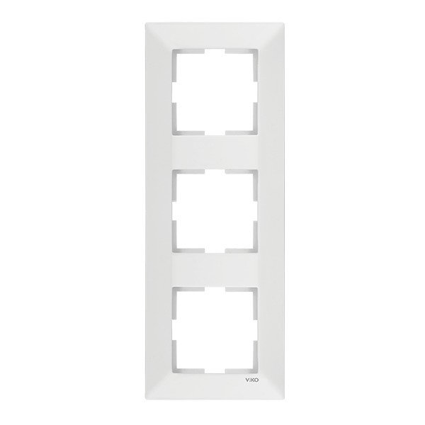 VİKO Meridian 90979023 Üçlü Dikey Çerçeve [Beyaz]