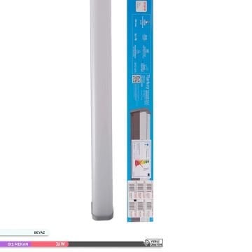 ACK AT03-01230 36 Watt 120 cm Nemliyer LED Etanj Armatür - Beyaz Işık (6500K) - IP65 [OSRAM LED]