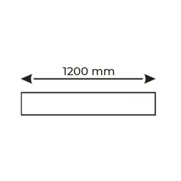 HELIOS HS 2818 72 Watt 120 cm Prizmatik Camlı LED Bant Armatür - Beyaz Işık (6500K)