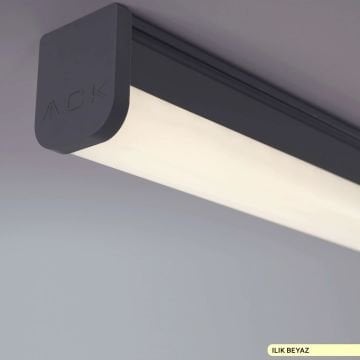 ACK AT03-01210 36 Watt 120 cm Nemliyer LED Etanj Armatür - Ilık Beyaz (4000K) - IP65 [OSRAM LED]