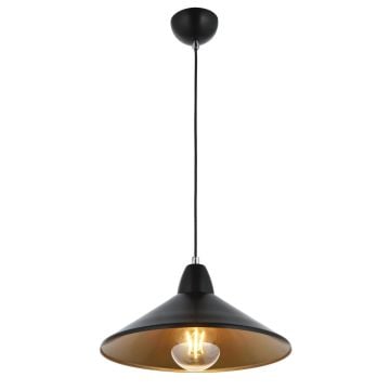 K2 GLOBAL KSL504 Siyah-Gold Retro Avize