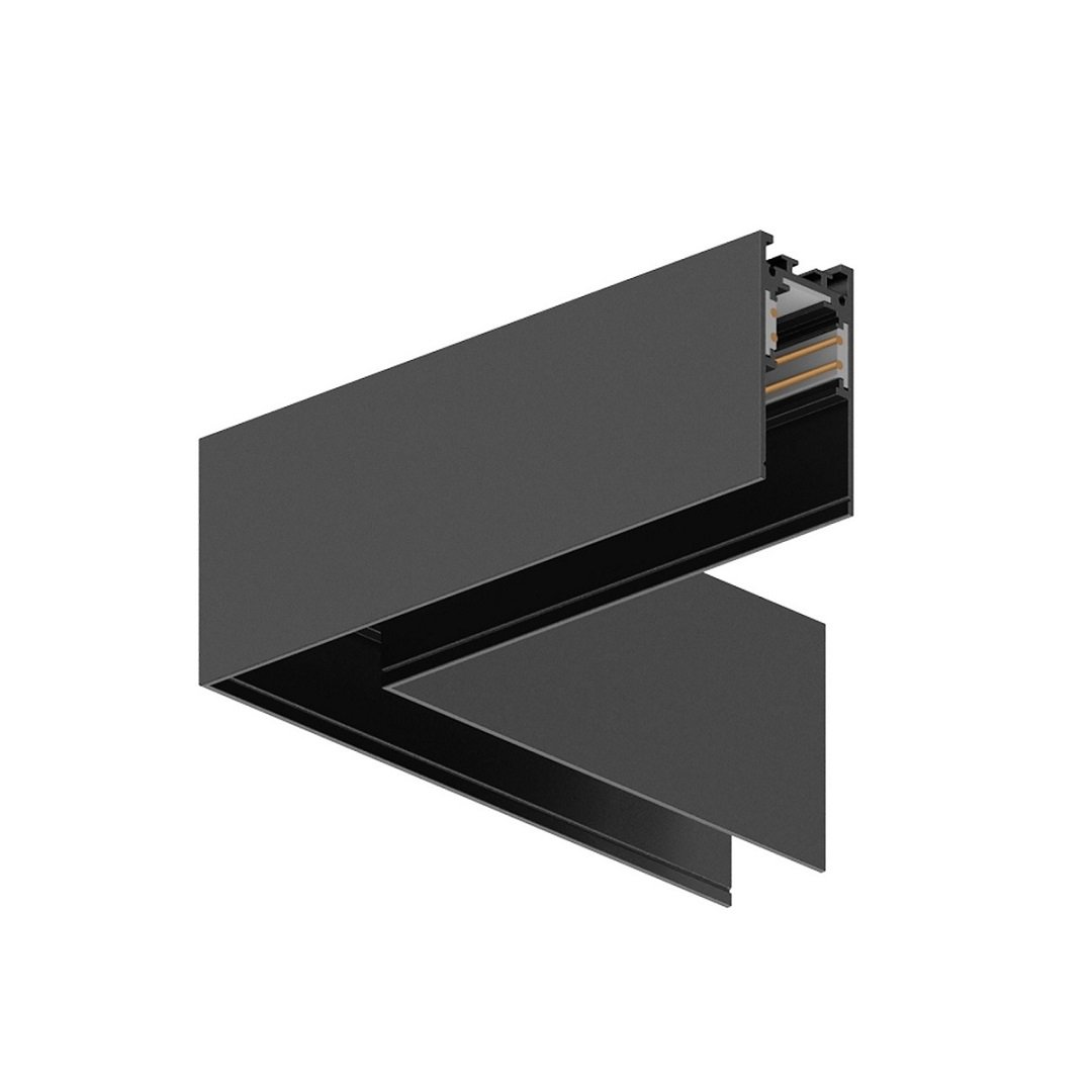 Braytron BY41-10221 Sıva Üstü Magnet Ray Tavan Köşe Dönüş Aparatı (Tavan-Tavan)