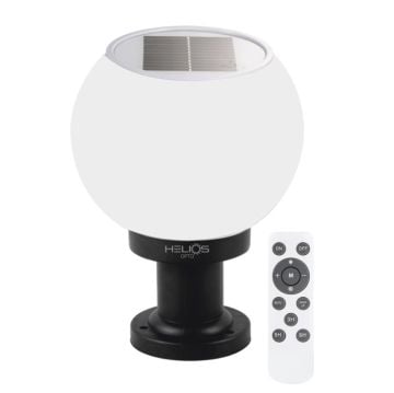 HELIOS HS 4007 20 Watt Solar Set Üstü Armatür - 3 Işık Renkli (Beyaz+Gün Işığı+Ilık Beyaz) - Kumandalı
