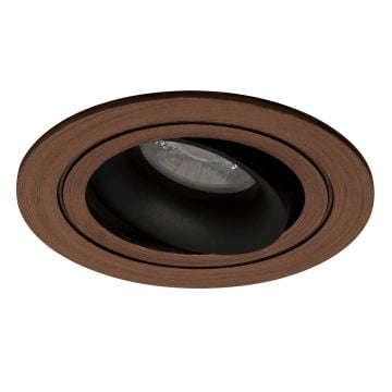 goldX ZE773-BE 12 Watt Bakır Eskitme Sıva Altı Yuvarlak LED Spot (SAMSUNG LED & EAGLERISE Driver)