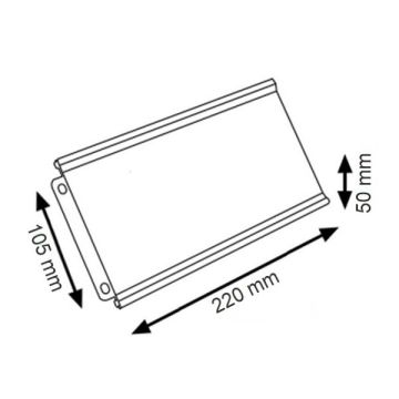 K2 GLOBAL KWLD300 12 Volt 300 Watt 25 Amper Dış Mekan LED Trafosu