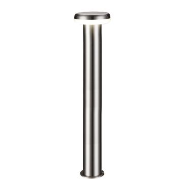 YCL YBH 1025 7 Watt 80 cm Saten Kasa LED Bollard Armatür - Beyaz Işık (6500K) - IP65 - Paslanmaz Çelik