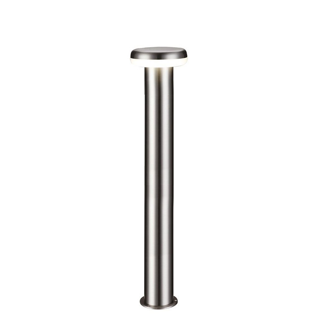 YCL YBH 1020 7 Watt 50 cm Saten Kasa LED Bollard Armatür - Beyaz Işık (6500K) - IP65 - Paslanmaz Çelik