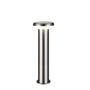 YCL YBH 1015 7 Watt 30 cm Saten Kasa LED Bollard Armatür - Beyaz Işık (6500K) - IP65 - Paslanmaz Çelik