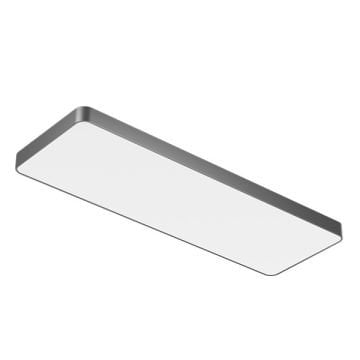 GOYA GY 8119-60x180 Siyah/Beyaz Kasa 288 Watt 60x180 cm Sıva Üstü Dikdörtgen Lineer Armatür