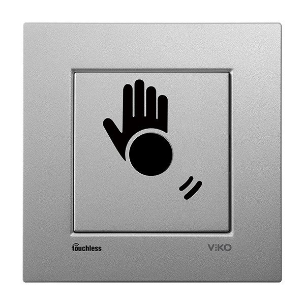 VİKO Touchless-GMS N/T Temazsız Anahtar [Gümüş]